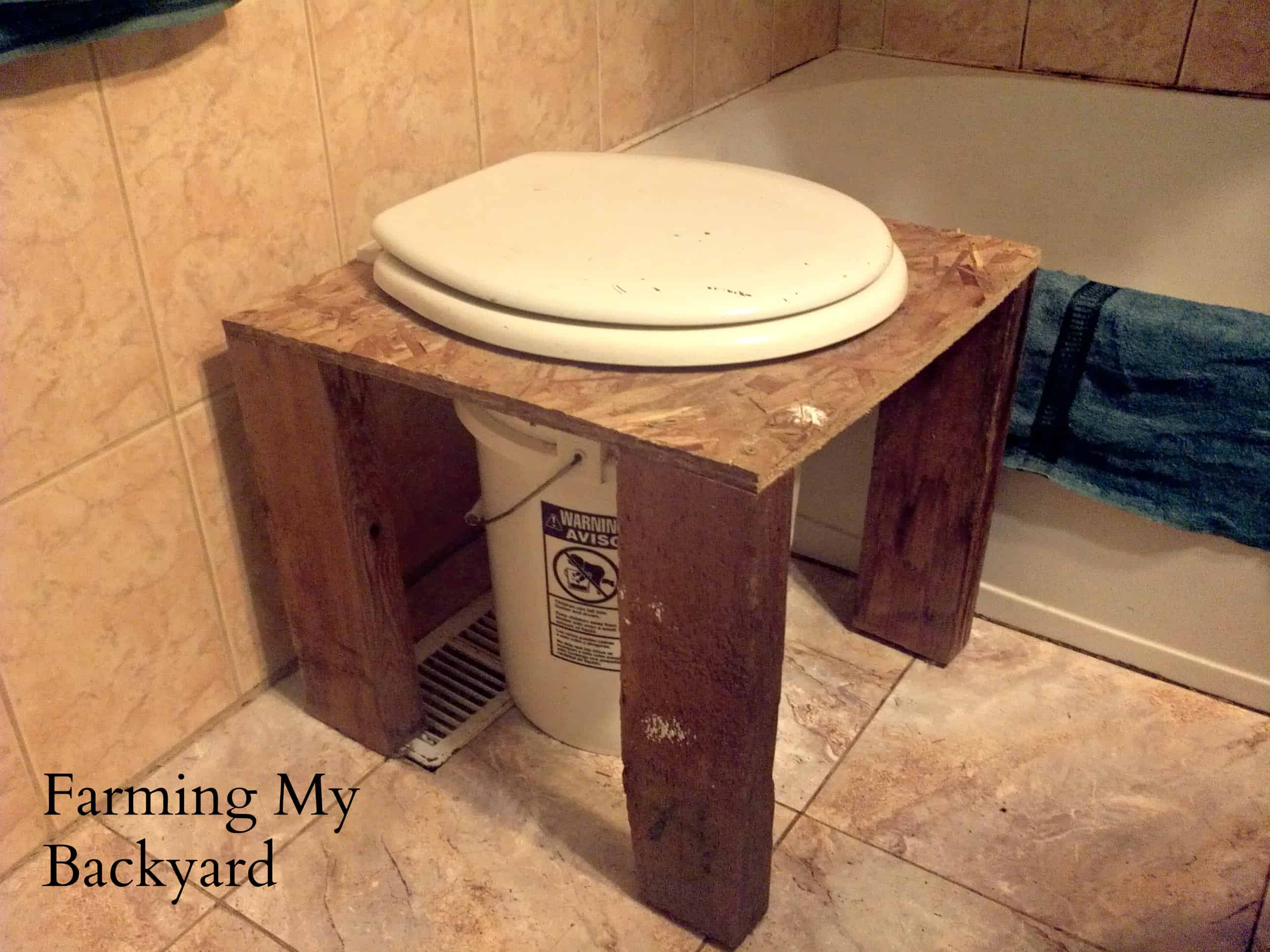 How To Make Your Own Diy Composting Toilet Farming My Backyard