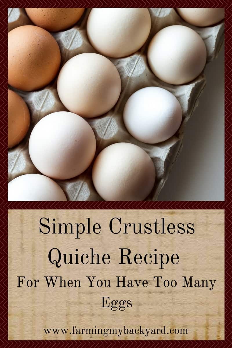 Simple Crustless Quiche Recipe For When You Have Too Many Eggs