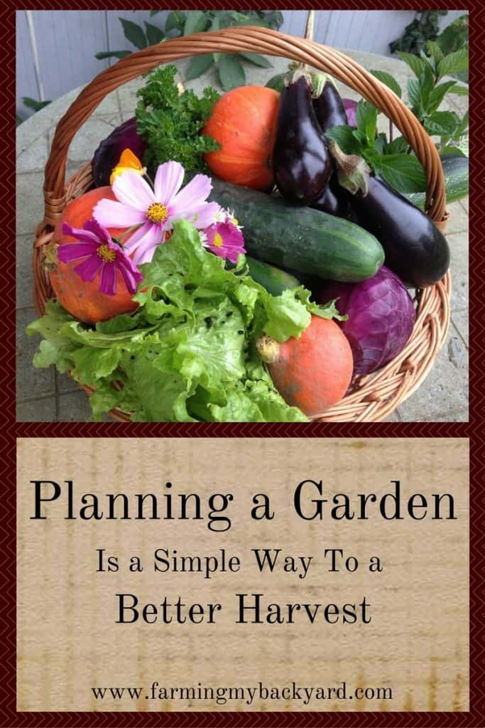 Planning a Garden is a Simple Way to a Better Harvest