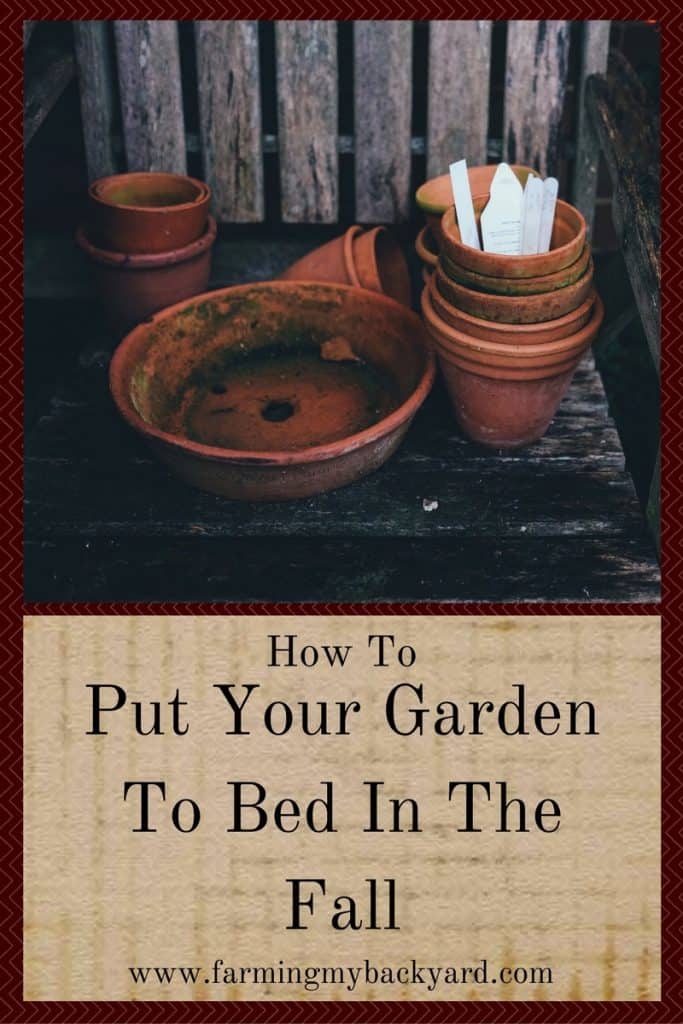 How To Put Your Garden To Bed In The Fall