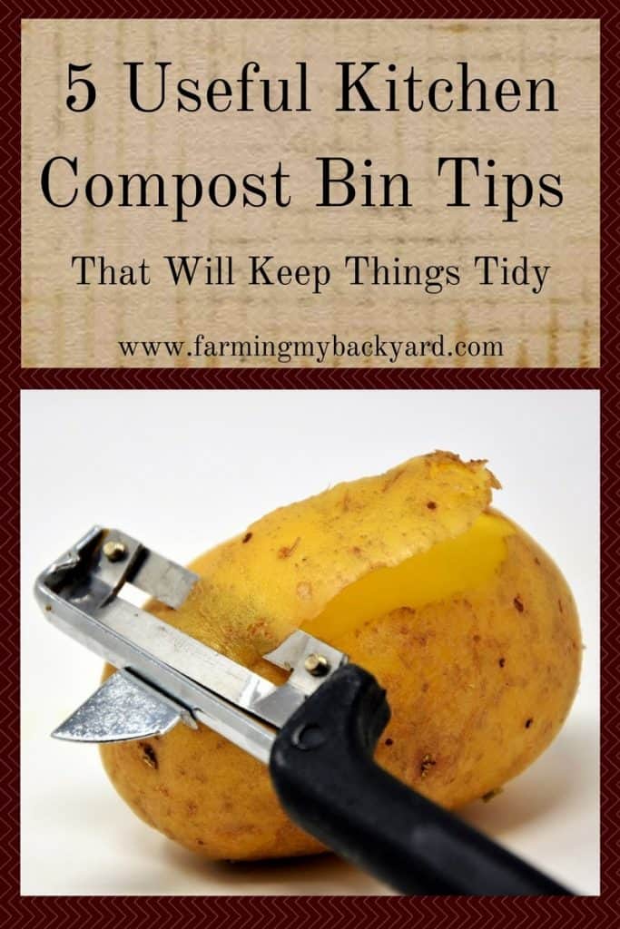 5 Useful Kitchen Compost Bin Tips That Will Keep Things Tidy