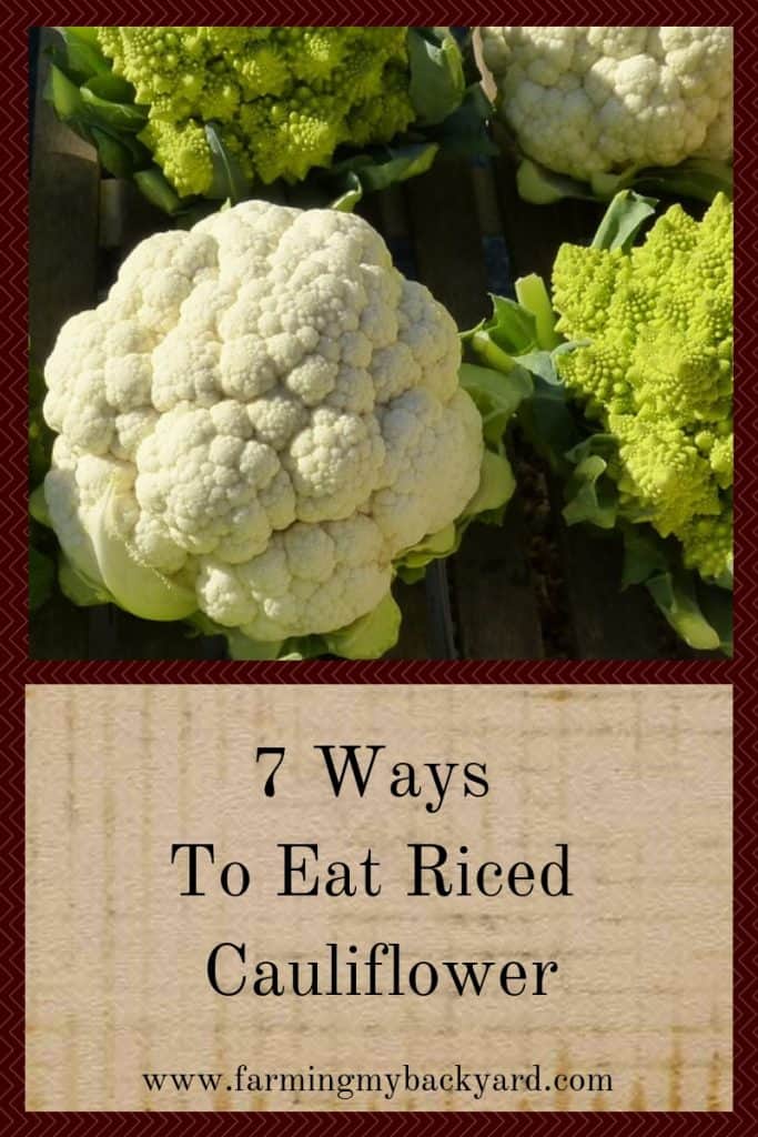 7 Ways To Eat Riced Cauliflower