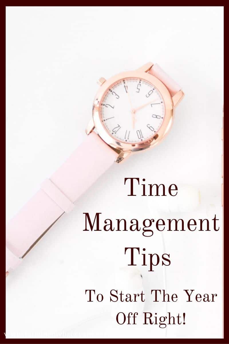 You can accomplish anything as long as you stay focused. Here are some of my favorite time management tips to help you start off the new year!