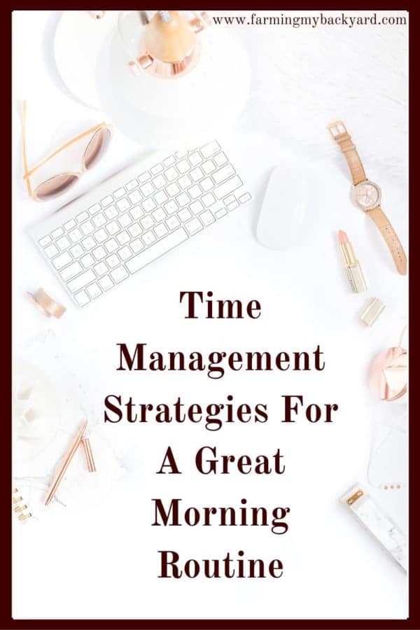 Having a streamlined and effective morning routine can be absolutely crucial. Here are some time management strategies to help you start your day.