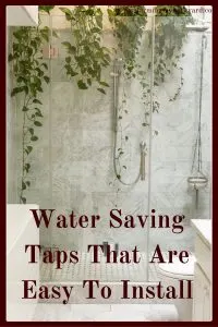 When you want to cut down on your water bill the easier you can make it, the better! Here are some water saving taps that are super easy to install.