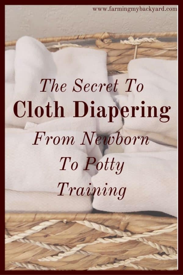 One of the best ways to save money when you have a baby is to use cloth diapers.  Cloth diapering is much cheaper than disposables, especially if you can use the same set of diapers from newborn all the way to potty training.  