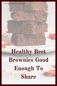 We're all supposed to eat more fruits and vegetables but what we really want are brownies! Have the best of both worlds, and make beet brownies.