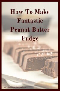 You can make a fantastic and easy peanut butter fudge with only three common ingredients! This is great for sharing or just because!