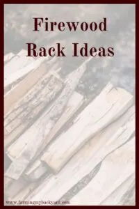 Here are some firewood rack ideas you can use for your wood burning stove, fireplace, or an outdoor fire pit!
