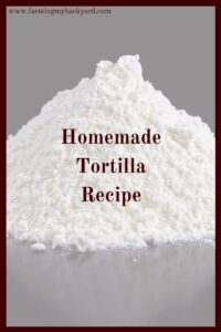 Homemade tortillas take a little bit of practice, but are so yummy and much healthier than anything you can buy in a store. Here's a simple homemade tortilla recipe for you!