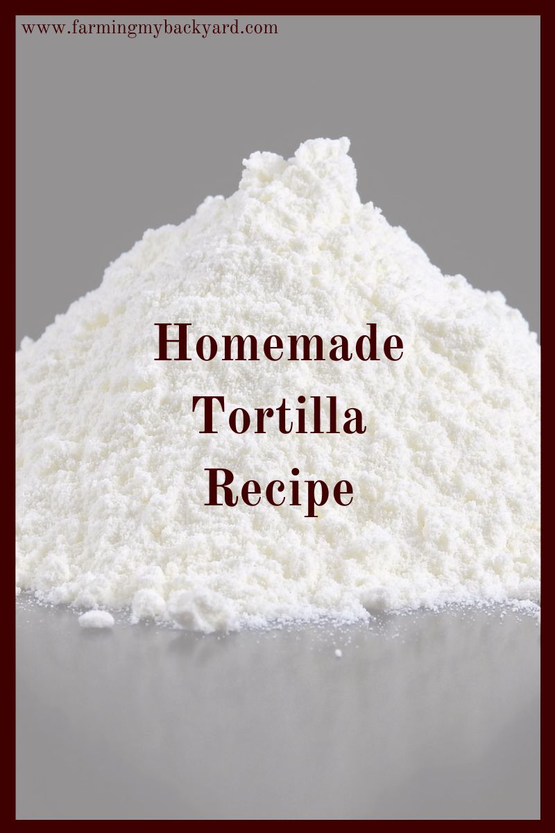 Homemade tortillas take a little bit of practice, but are so yummy and much healthier than anything you can buy in a store. Here's a simple homemade tortilla recipe for you!