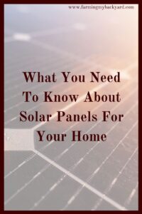 There are lots of great reasons to install solar panels, and by making an informed decision you can decide is solar is right for you.